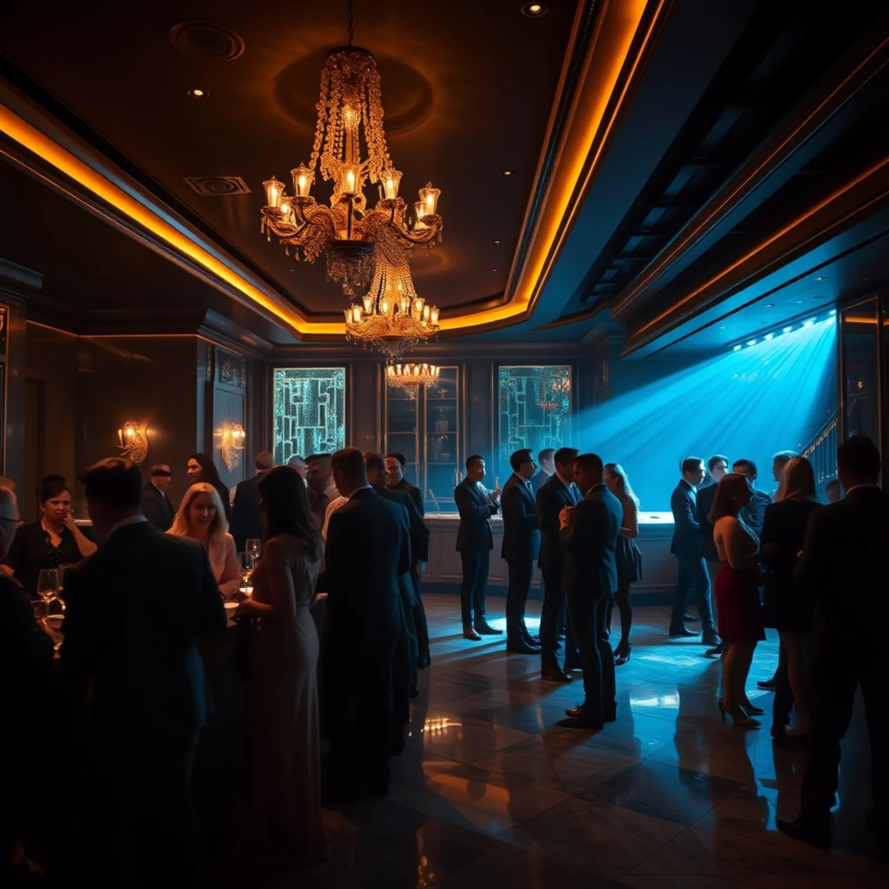 Luxury, after dark.