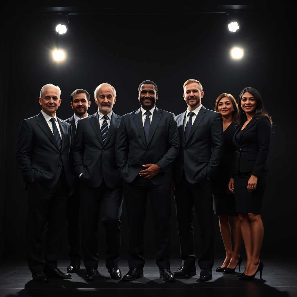 The Silver State Media Productions partners on stage